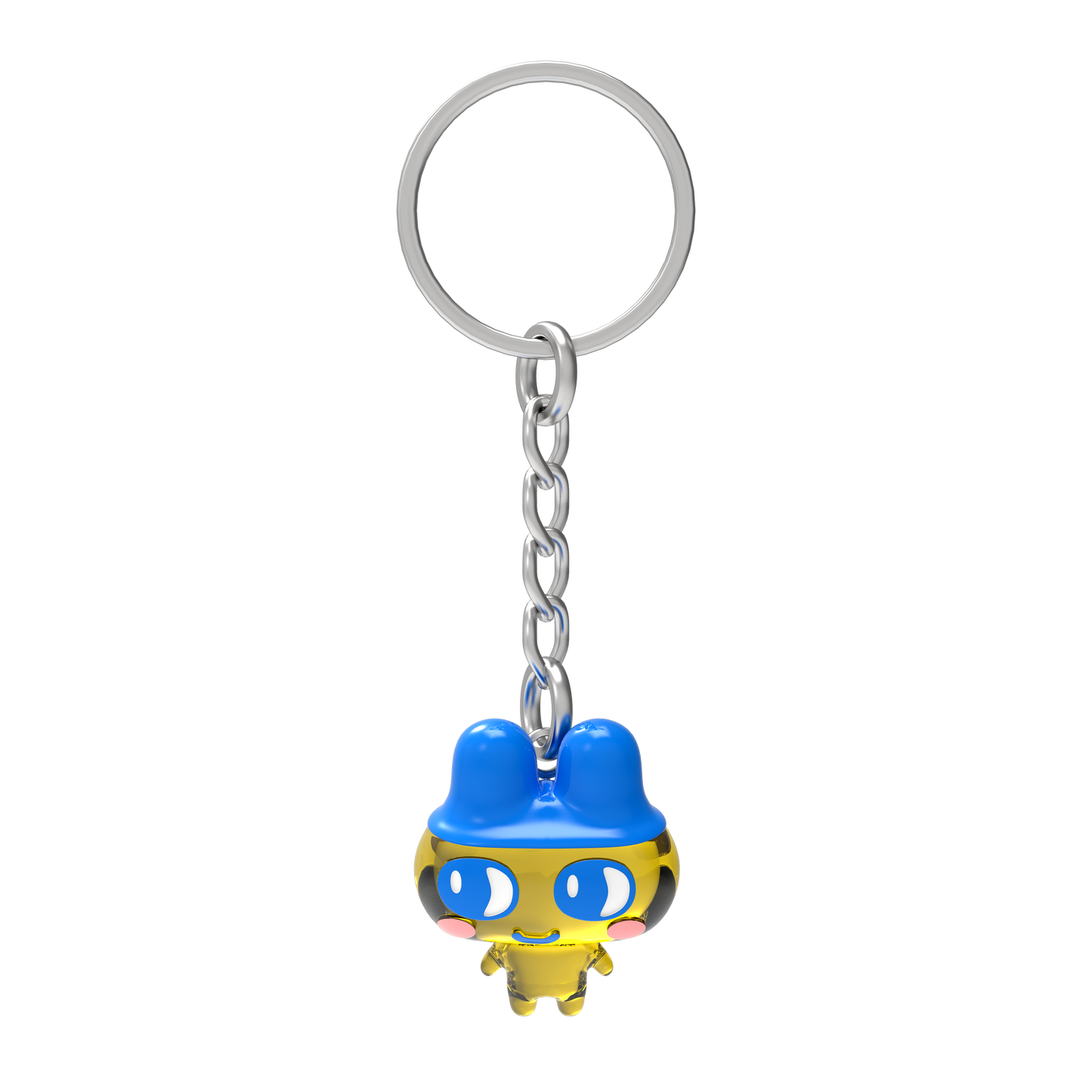 mini crystal mametchi keychain