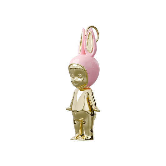BUNNY ANGEL - GOLD PLATED!